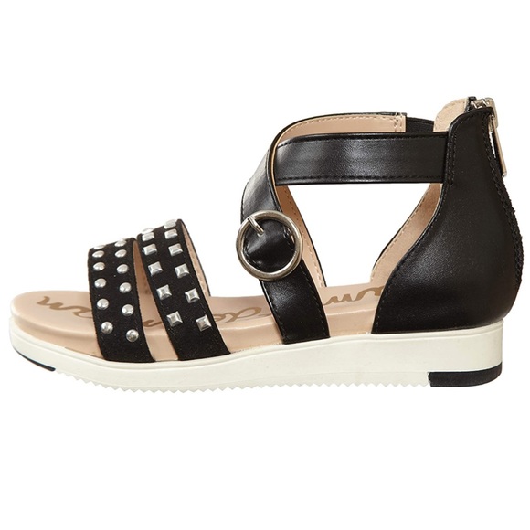 Sam Edelman Girls Audria Cassie Studded Sandals 12 - Picture 2 of 14